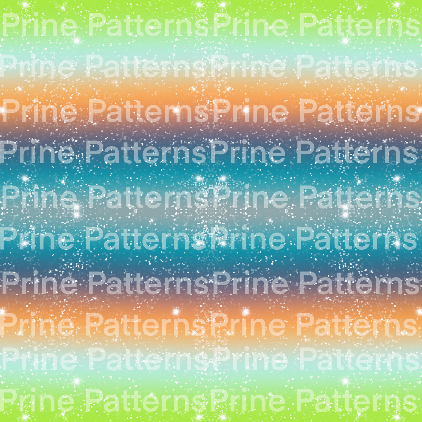 Blue orange green stripes