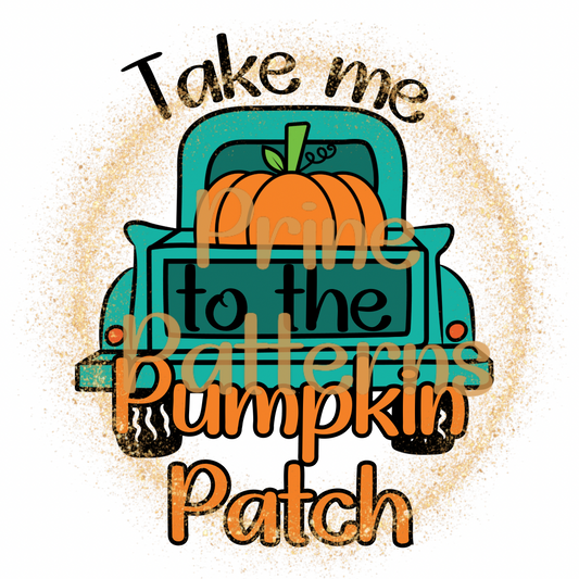 Take me to the pumpkin patch TRANSPARENT PNG