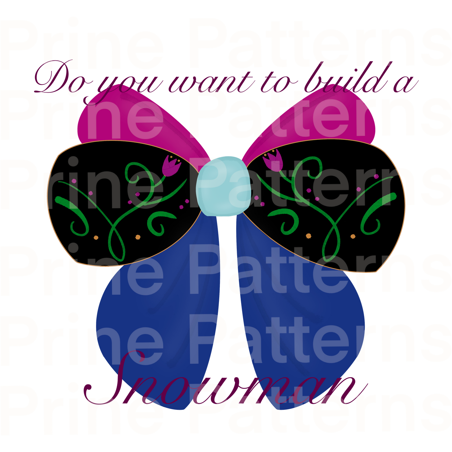 Cold Princess Bow Transparent PNG