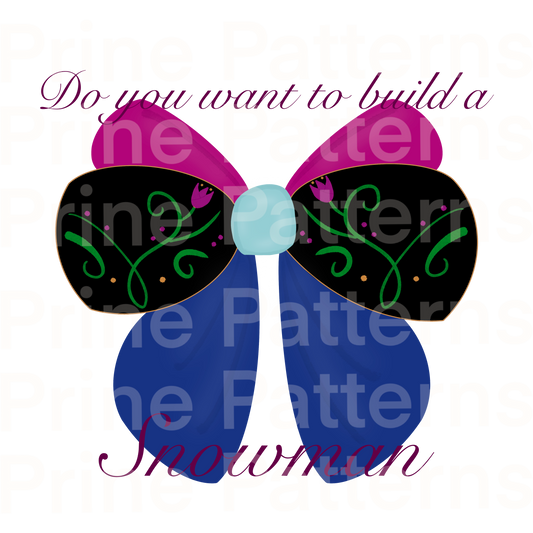 Cold Princess Bow Transparent PNG