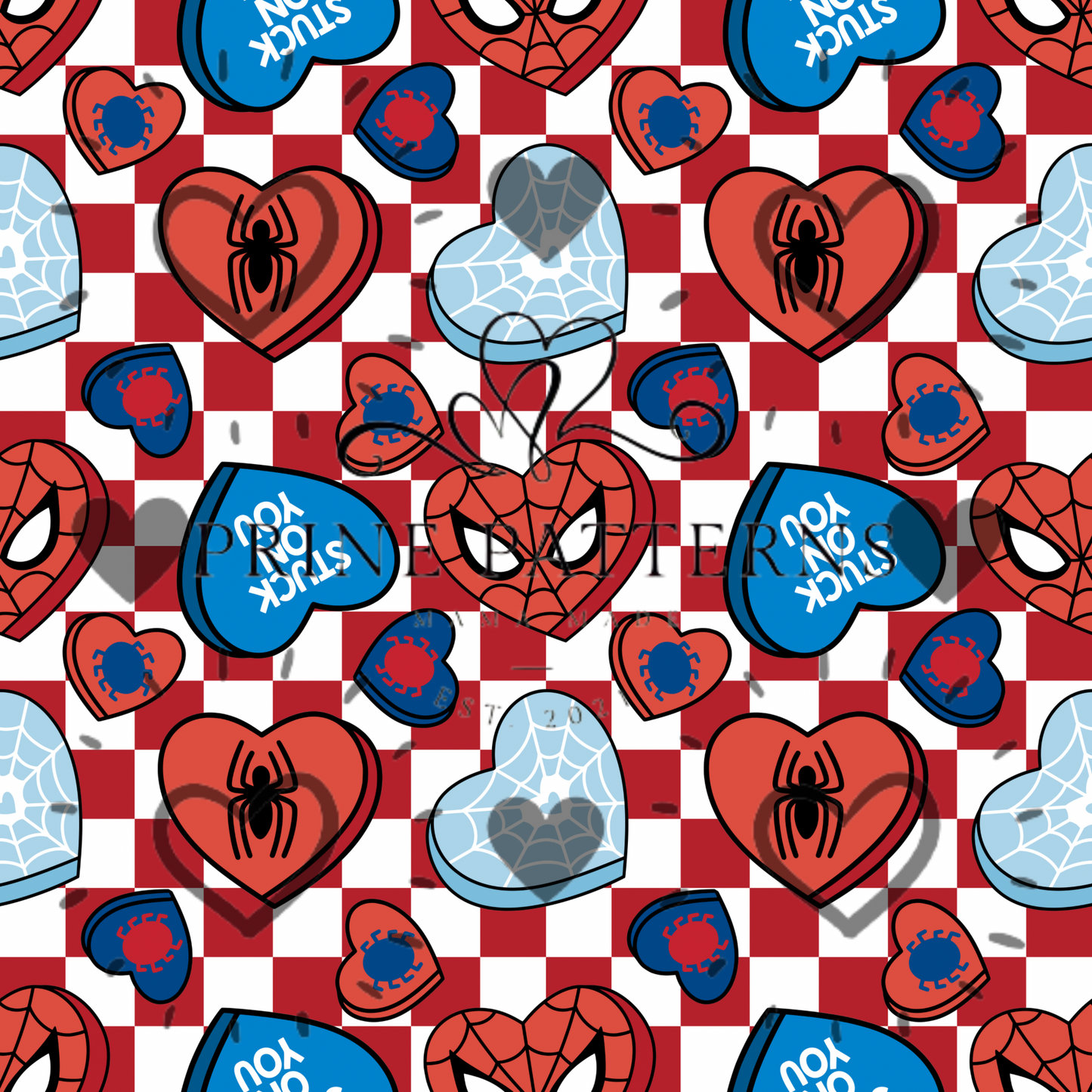 Spider Valentine Candy hearts