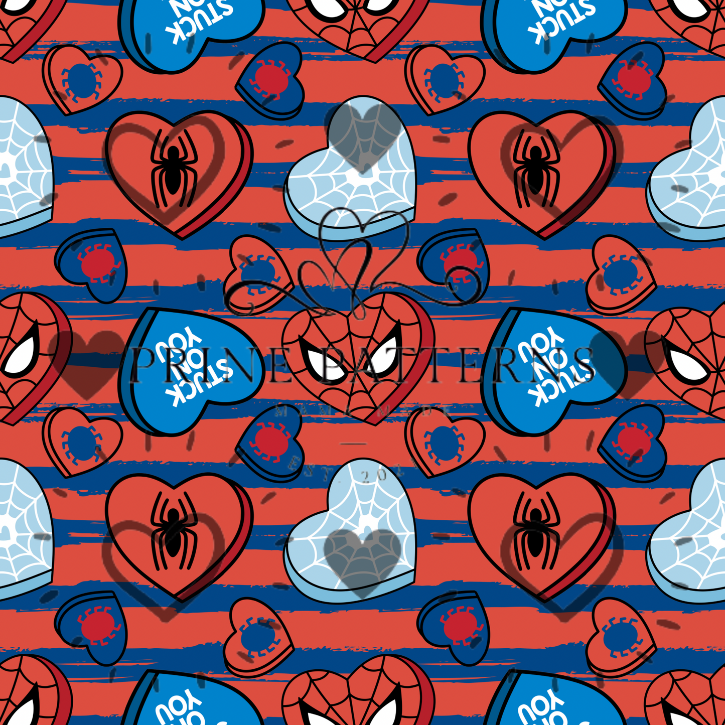 Spider Valentine Candy hearts