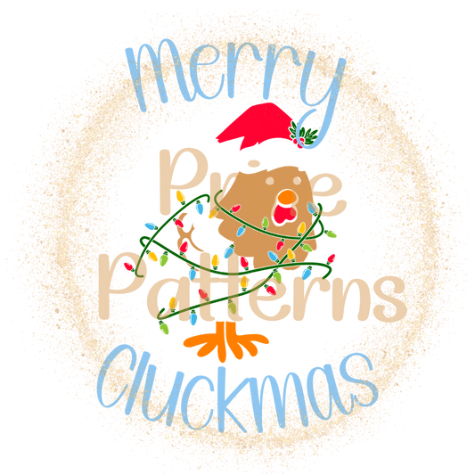 Merry Cluckmas TRANSPARENT PNG