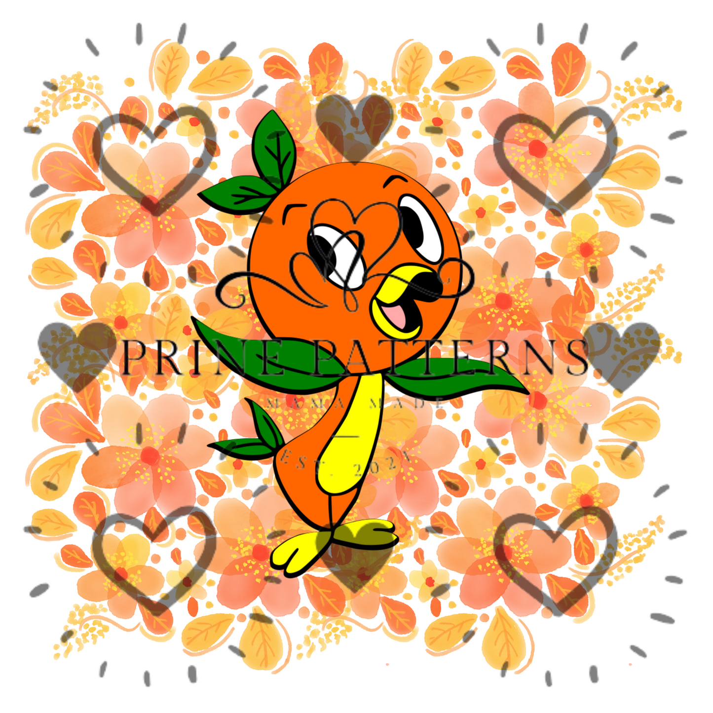 Garden Bird Orange TRANSPARENT PNG