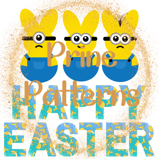 Chillin with Yellow Alien Bunny Treats Transparent PNG