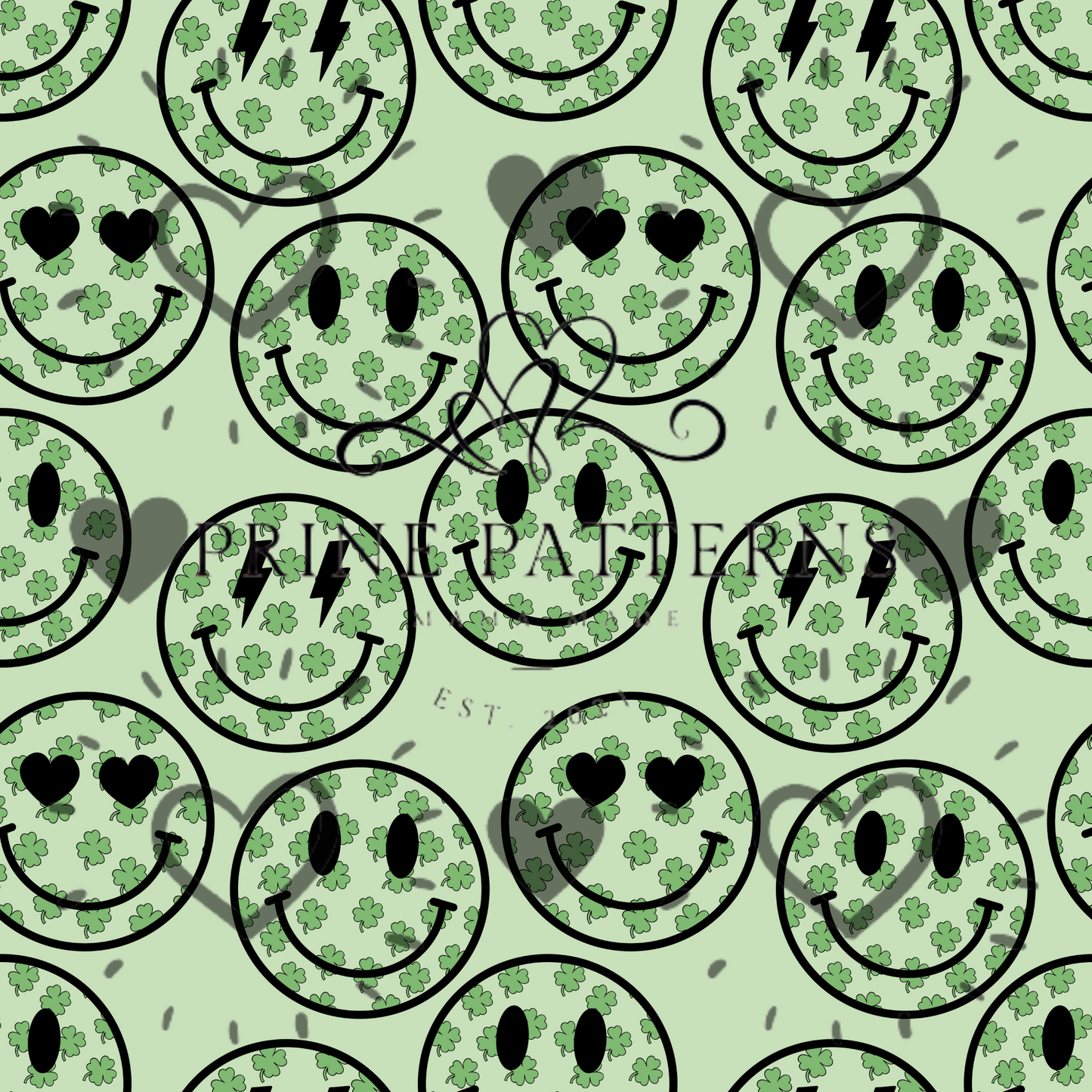 Clover Smiley Faces