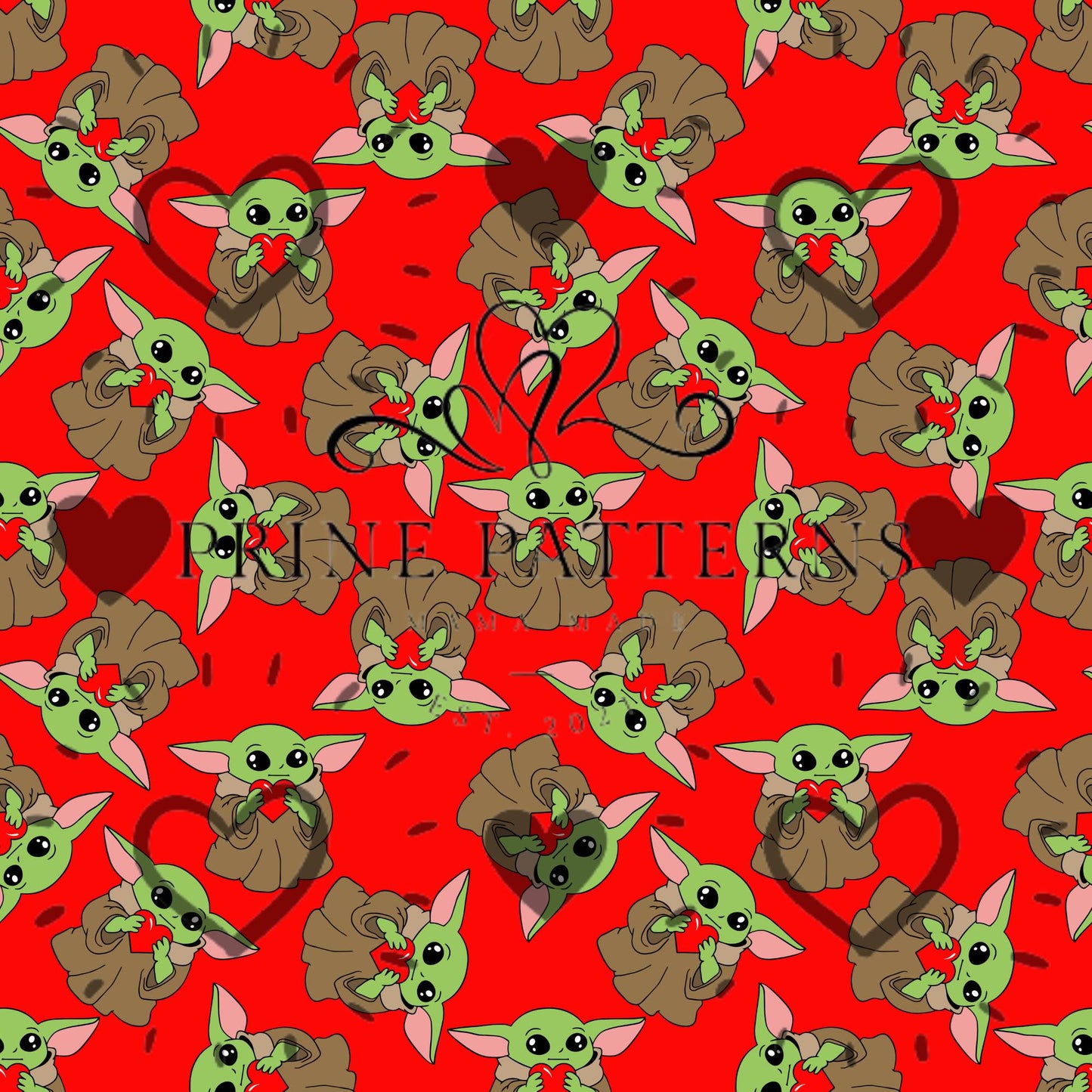 Green Alien hearts