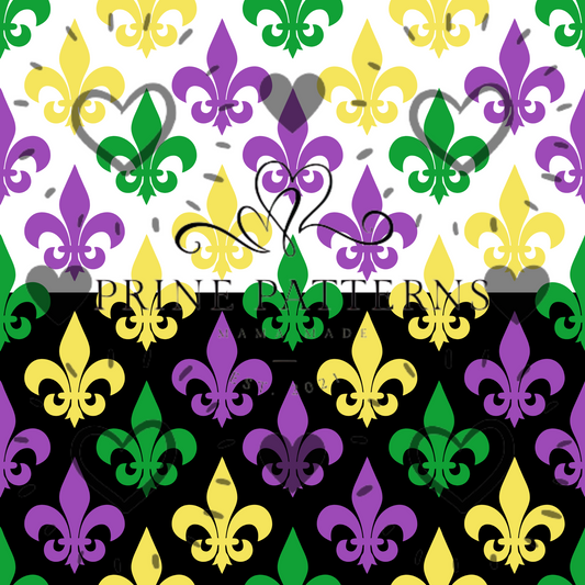 Mardi Gras Fleur