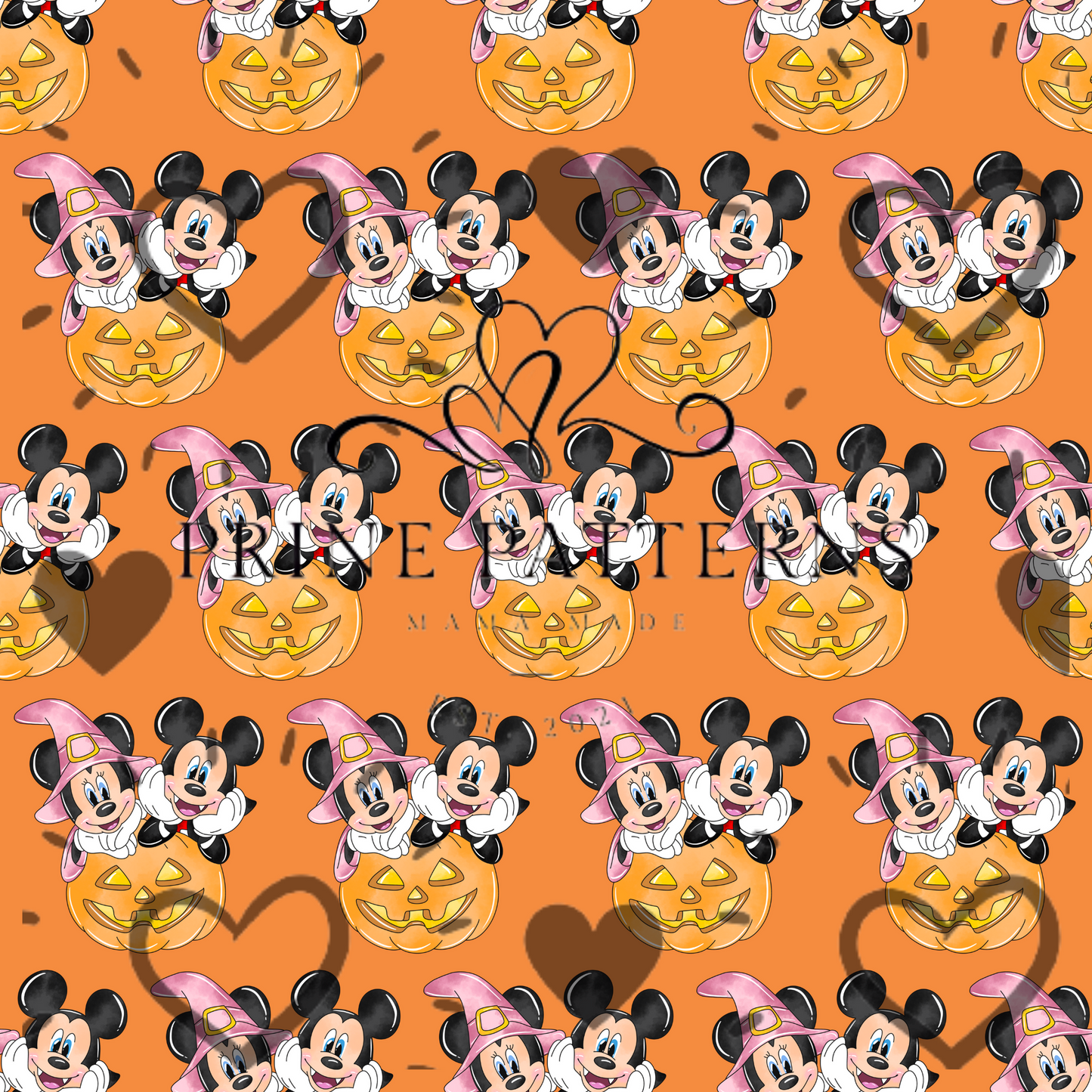 Mouse Love Pumpkins