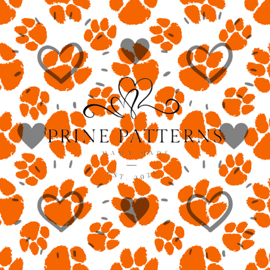 Paw Print Collage