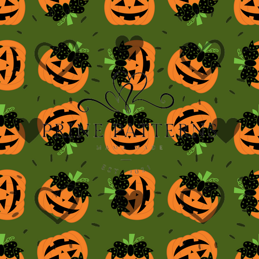 Smile Bow Pumpkins