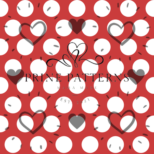 Red & White Polka Dots